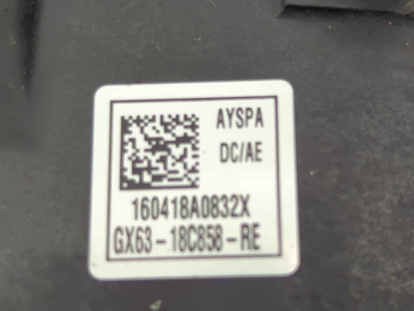 2017 Jaguar Xf Climate Control Module Temperature AC/Heater Replacement P/N:GX63-18C858-RE Fits OEM Used Auto Parts - Oemuse