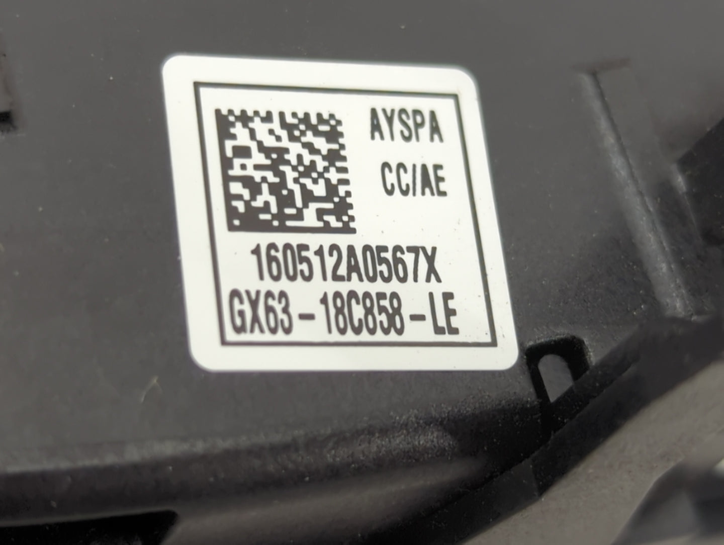 2017 Jaguar Xf Climate Control Module Temperature AC/Heater Replacement P/N:GX63-18C858-LE 160512A0567X Fits OEM Used Auto P
