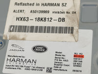 2016-2017 Jaguar Xf Radio AM FM Cd Player Receiver Replacement P/N:HX63-18K812-DB Fits Fits 2016 2017 2018 2019 OEM Used Aut