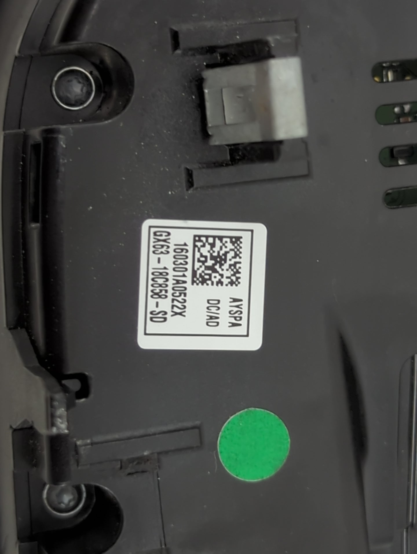 2016-2017 Jaguar Xf Climate Control Module Temperature AC/Heater Replacement P/N:GX63-18C858-SD 160301A0522X Fits Fits 2016 