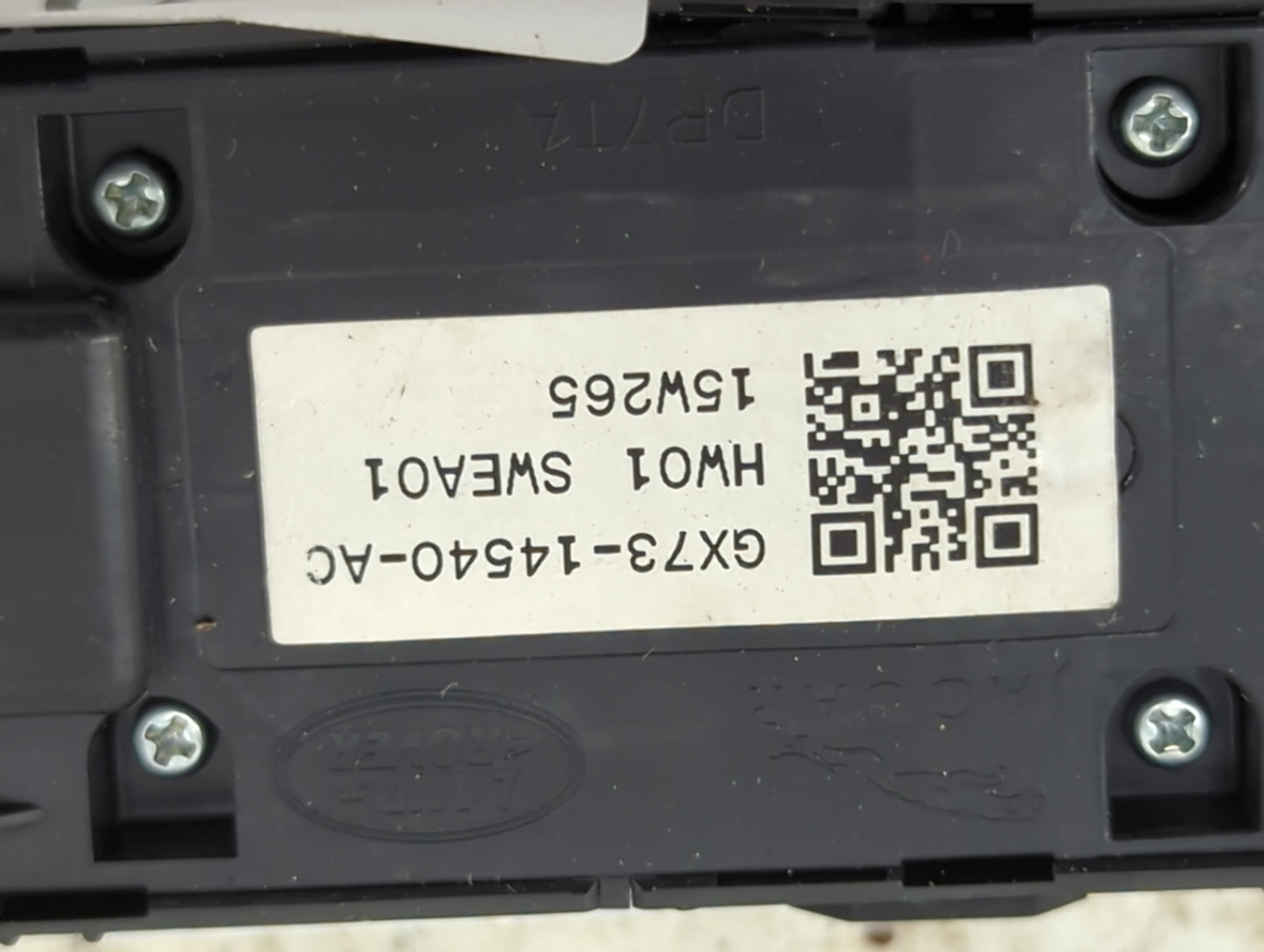 2016-2019 Jaguar Xf Master Power Window Switch Replacement Driver Side Left P/N:GX73-14540-AC HW01 Fits OEM Used Auto Parts 