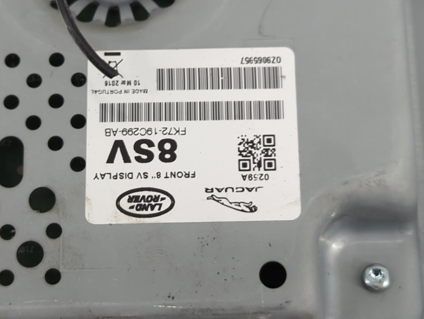 2016-2018 Jaguar Xf Information Display Screen 1494746 - Oemusedautoparts1.com