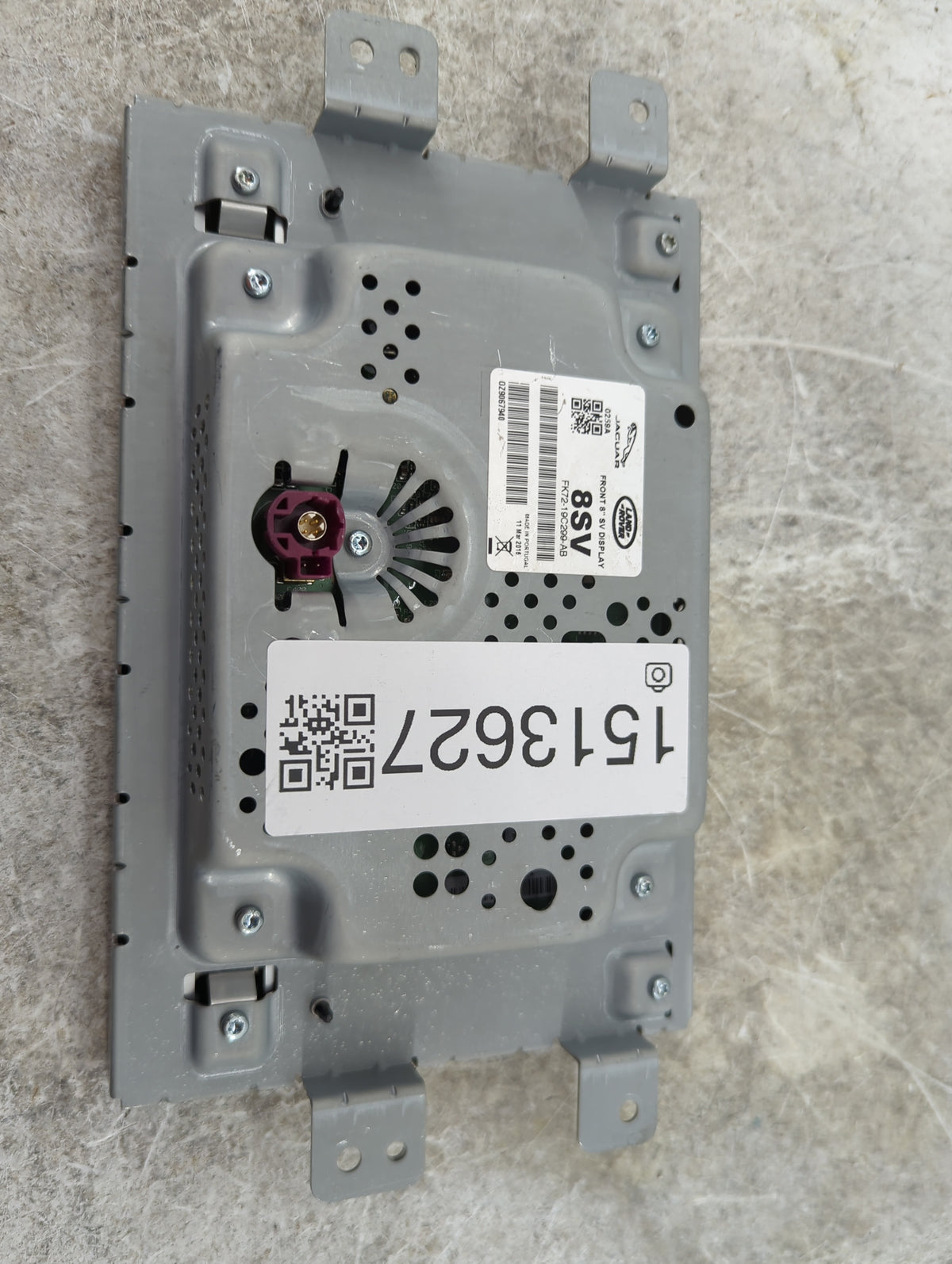 2016-2018 Jaguar Xf Information Radio Display Screen 1513627 - Oemusedautoparts1.com