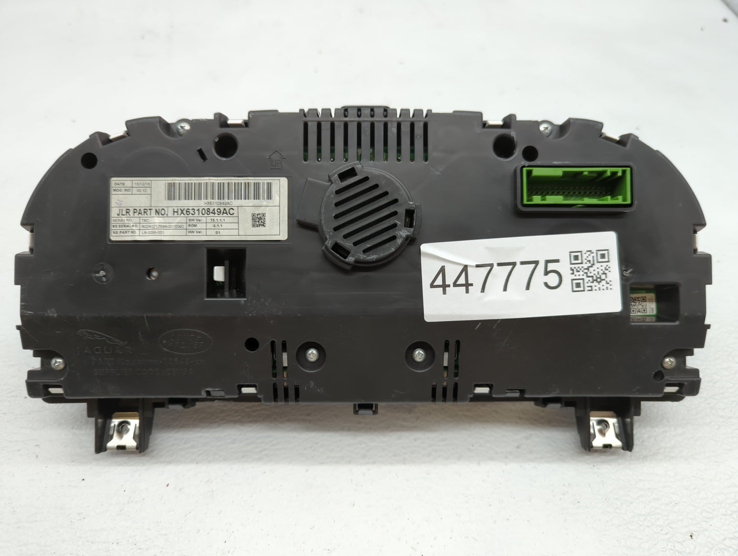 2016-2017 Jaguar Xf Instrument Cluster Speedometer Gauges P/N:6310849AC Fits Fits 2016 2017 OEM Used Auto Parts - Oemusedaut