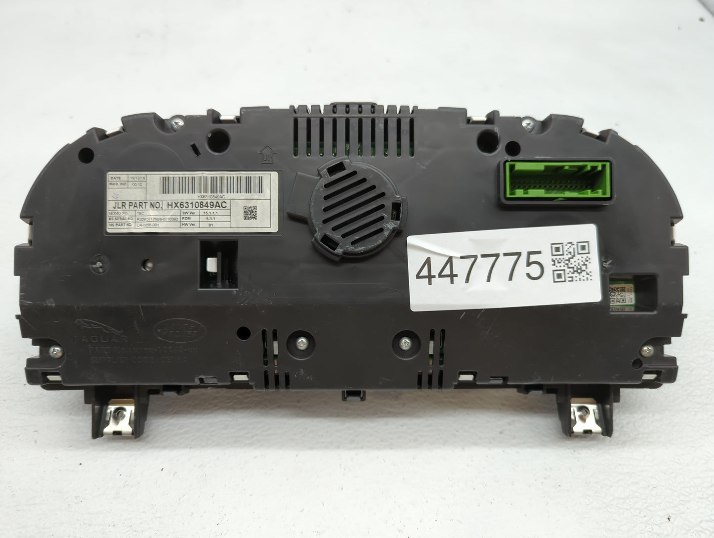 2016-2017 Jaguar Xf Instrument Cluster Speedometer Gauges P/N:6310849AC Fits Fits 2016 2017 OEM Used Auto Parts - Oemusedaut