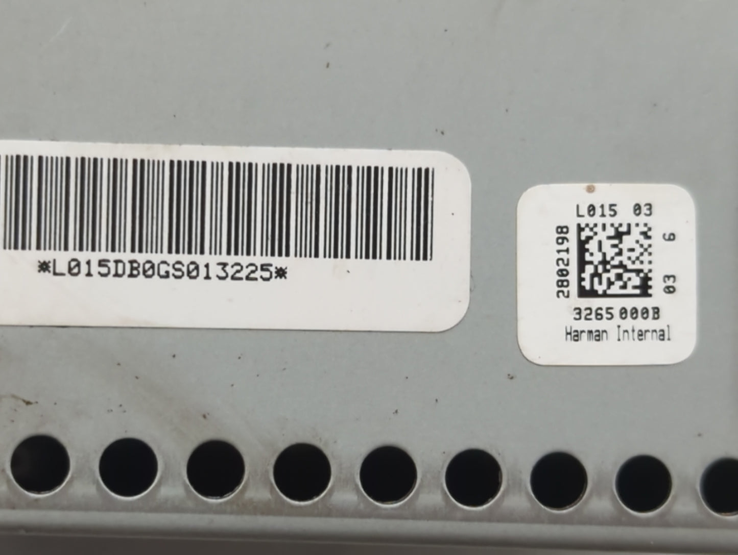2016-2017 Jaguar Xf Radio AM FM Cd Player Receiver Replacement P/N:HX63-18K812-DB Fits Fits 2016 2017 2018 OEM Used Auto Par