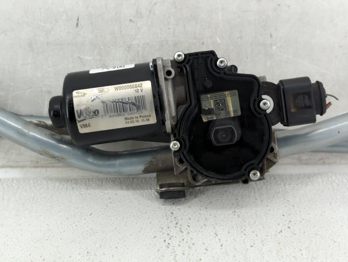 2017 Jaguar Xf Front Windshield Wiper Motor P/N:W000060842 Fits OEM Used Auto Parts - Oemusedautoparts1.com