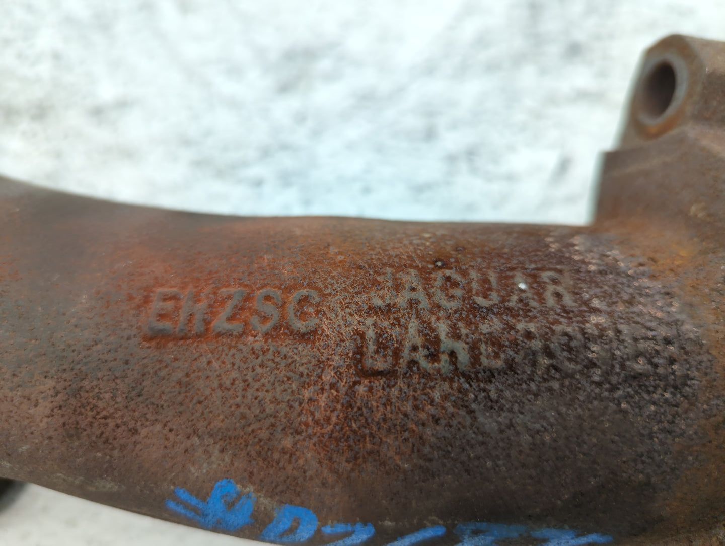 2013-2019 Jaguar Xf Turbocharger Exhaust Manifold With Turbo Charger - Oemusedautoparts1.com