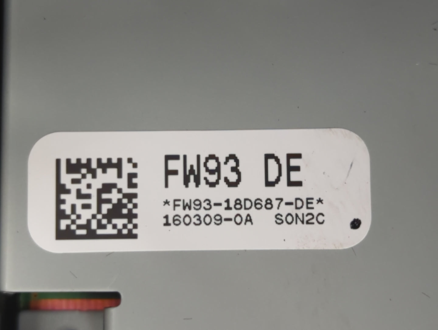 2017 Jaguar Xj Center Floor Console P/N:FW93-18D687-DE Fits OEM Used Auto Parts - Oemusedautoparts1.com