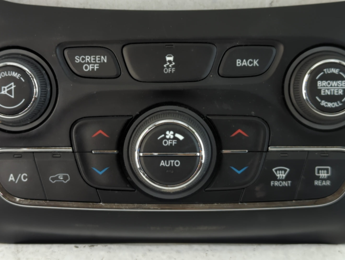 2015-2018 Jeep Cherokee Climate Control Module Temperature AC/Heater Replacement P/N:05091436AG Fits Fits 2015 2016 2017 201