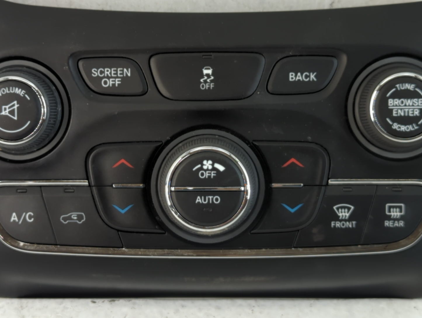 2015-2018 Jeep Cherokee Climate Control Module Temperature AC/Heater Replacement P/N:05091436AG Fits Fits 2015 2016 2017 201