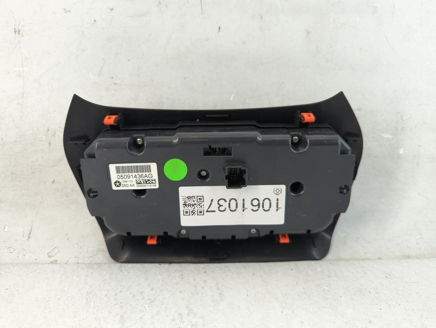 2015-2018 Jeep Cherokee Climate Control Module Temperature AC/Heater Replacement P/N:05091436AG Fits Fits 2015 2016 2017 201
