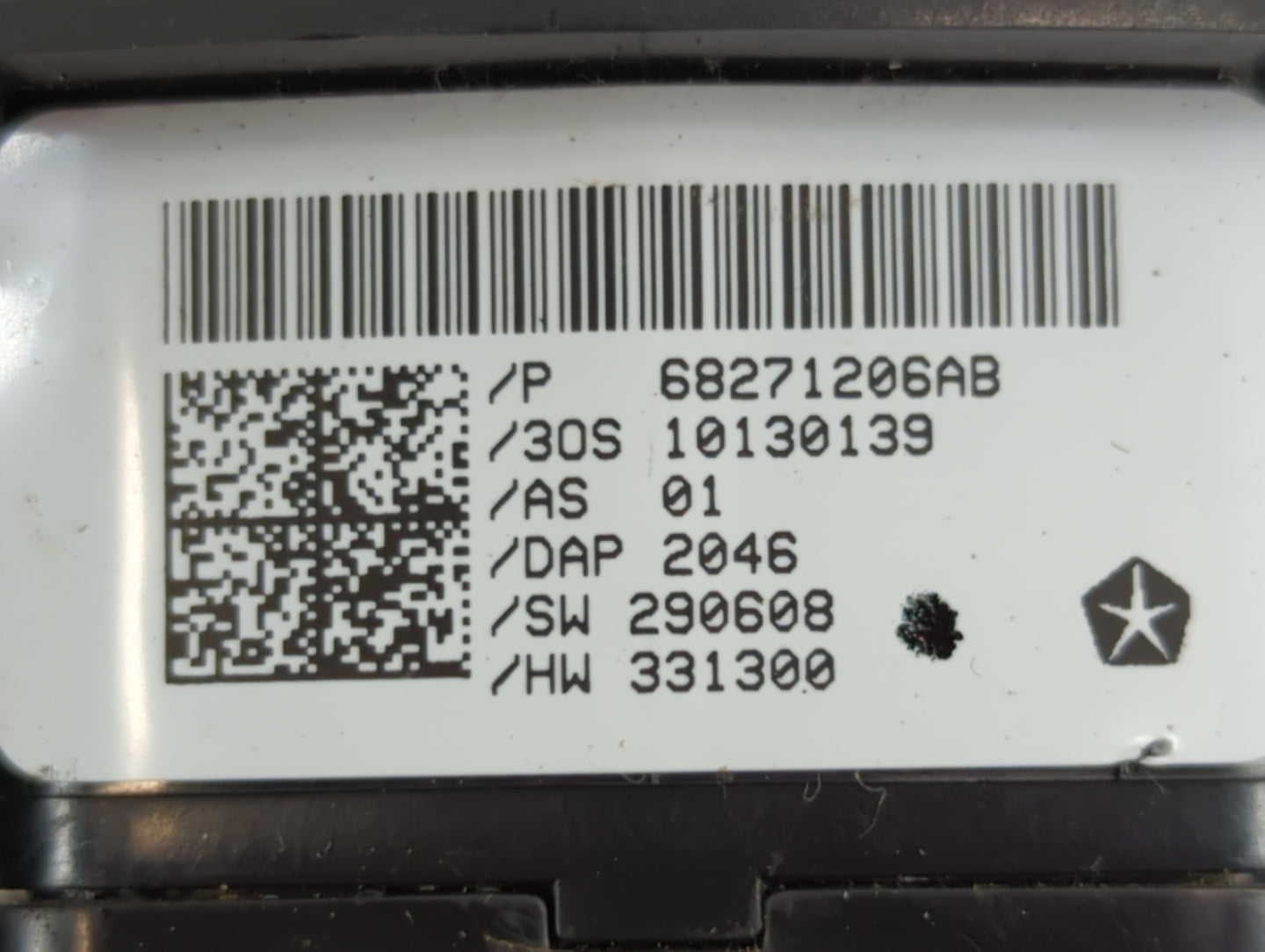 2015-2022 Jeep Cherokee Master Power Window Switch Replacement Driver Side Left P/N:68271206AB Fits OEM Used Auto Parts - Oe