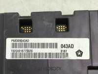 2017-2018 Jeep Cherokee Instrument Cluster Speedometer Gauges P/N:P68309043AD Miles:139K Fits Fits 2017 2018 OEM Used Auto P