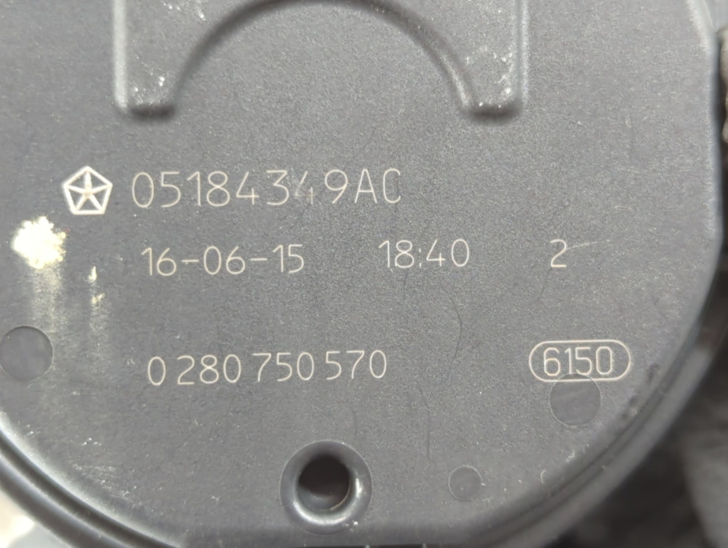 2014-2022 Jeep Cherokee Throttle Body P/N:05184349AC Fits Fits 2011 2012 2013 2014 2015 2016 2017 2018 2019 2020 2021 2022 O