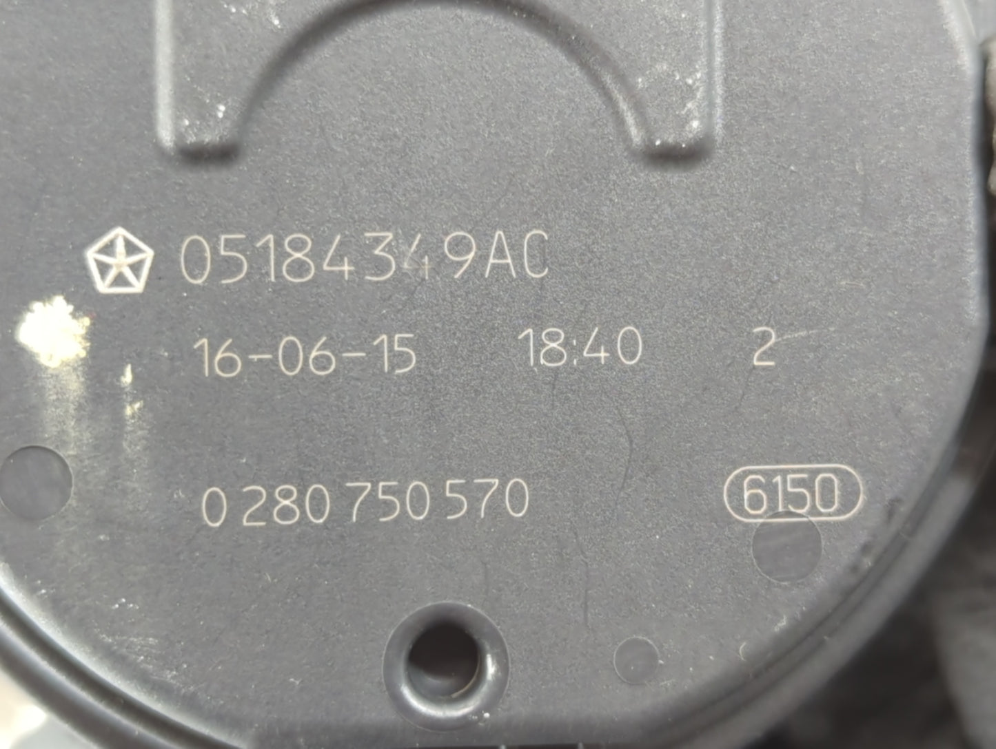 2014-2022 Jeep Cherokee Throttle Body P/N:05184349AC Fits Fits 2011 2012 2013 2014 2015 2016 2017 2018 2019 2020 2021 2022 O