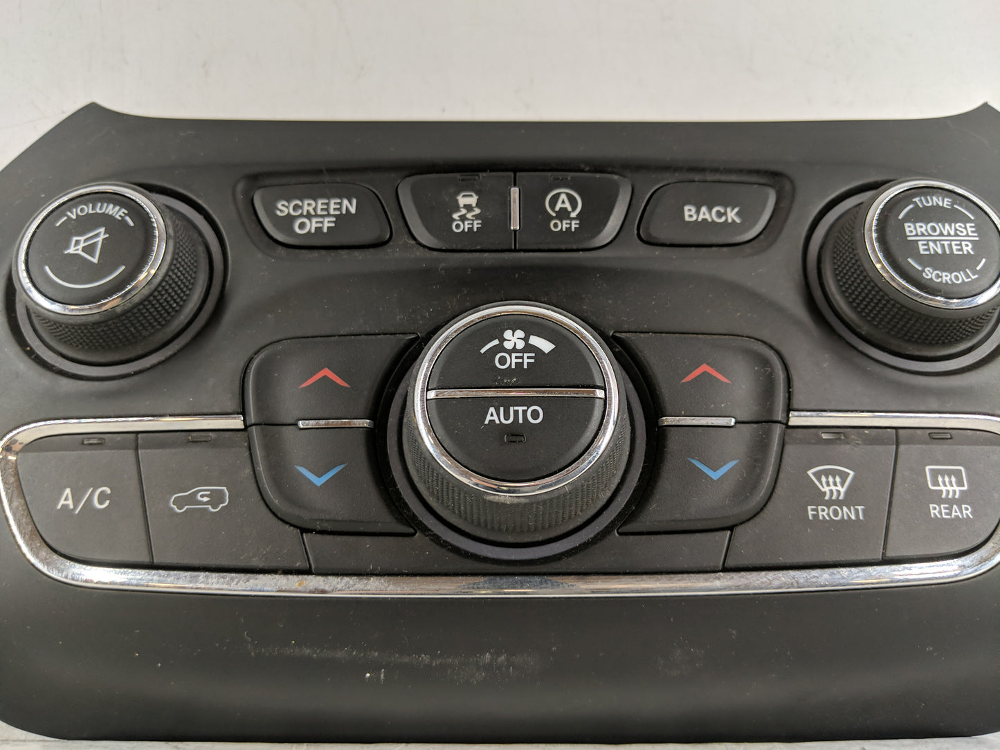 2015-2018 Jeep Cherokee Climate Control Module Temperature AC/Heater Replacement P/N:68293527AC Fits Fits 2015 2016 2017 201
