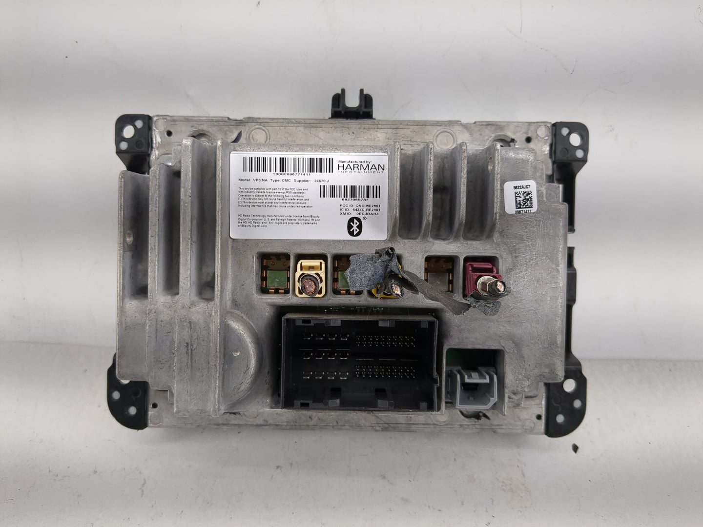2017 Jeep Cherokee Information Display Screen 1212608 - Oemusedautoparts1.com