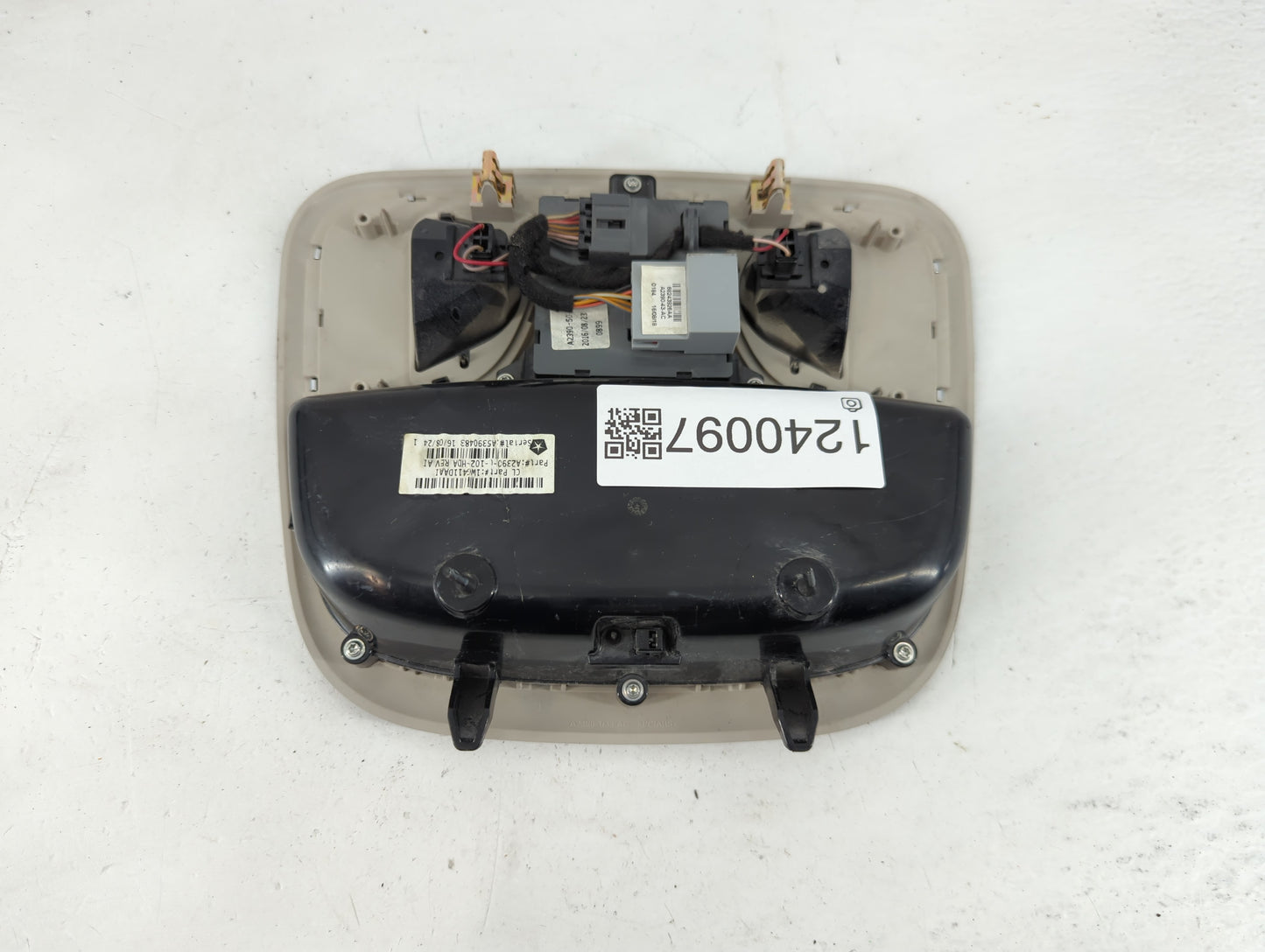 2017 Jeep Cherokee Overhead Roof Console - Oemusedautoparts1.com