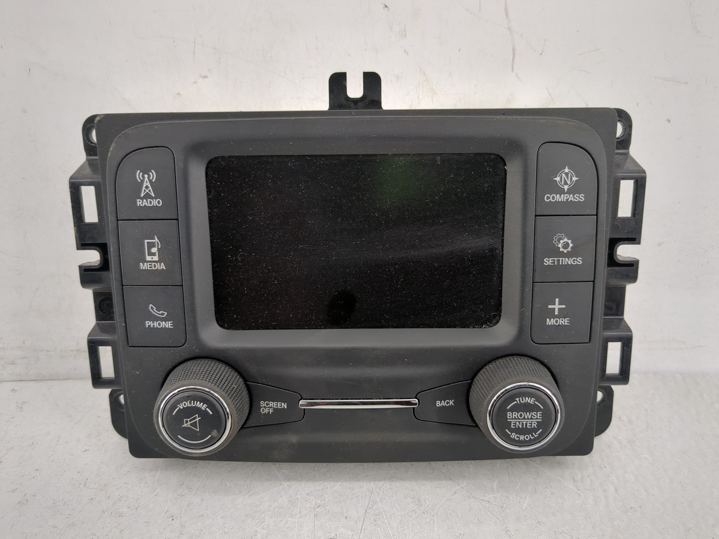 2017 Jeep Cherokee Radio AM FM Cd Player Receiver Replacement P/N:P68306937AC Fits OEM Used Auto Parts - Oemusedautoparts1.c