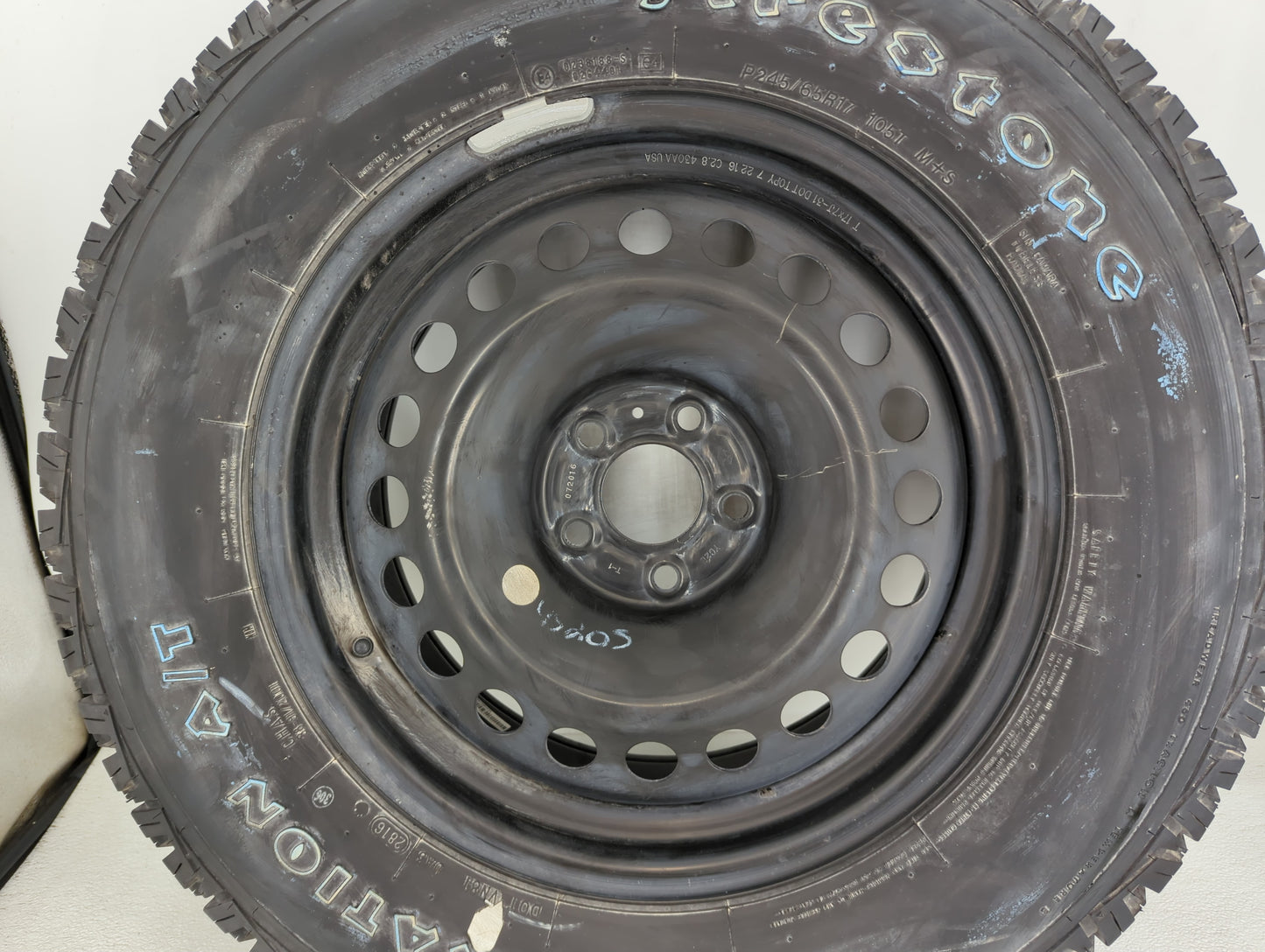 2014-2022 Jeep Cherokee Spare Donut Tire Wheel Rim Oem - Oemusedautoparts1.com
