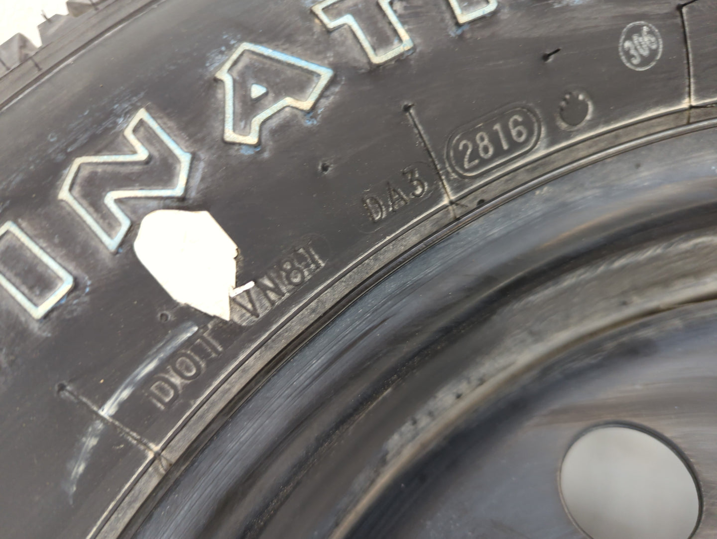 2014-2022 Jeep Cherokee Spare Donut Tire Wheel Rim Oem - Oemusedautoparts1.com