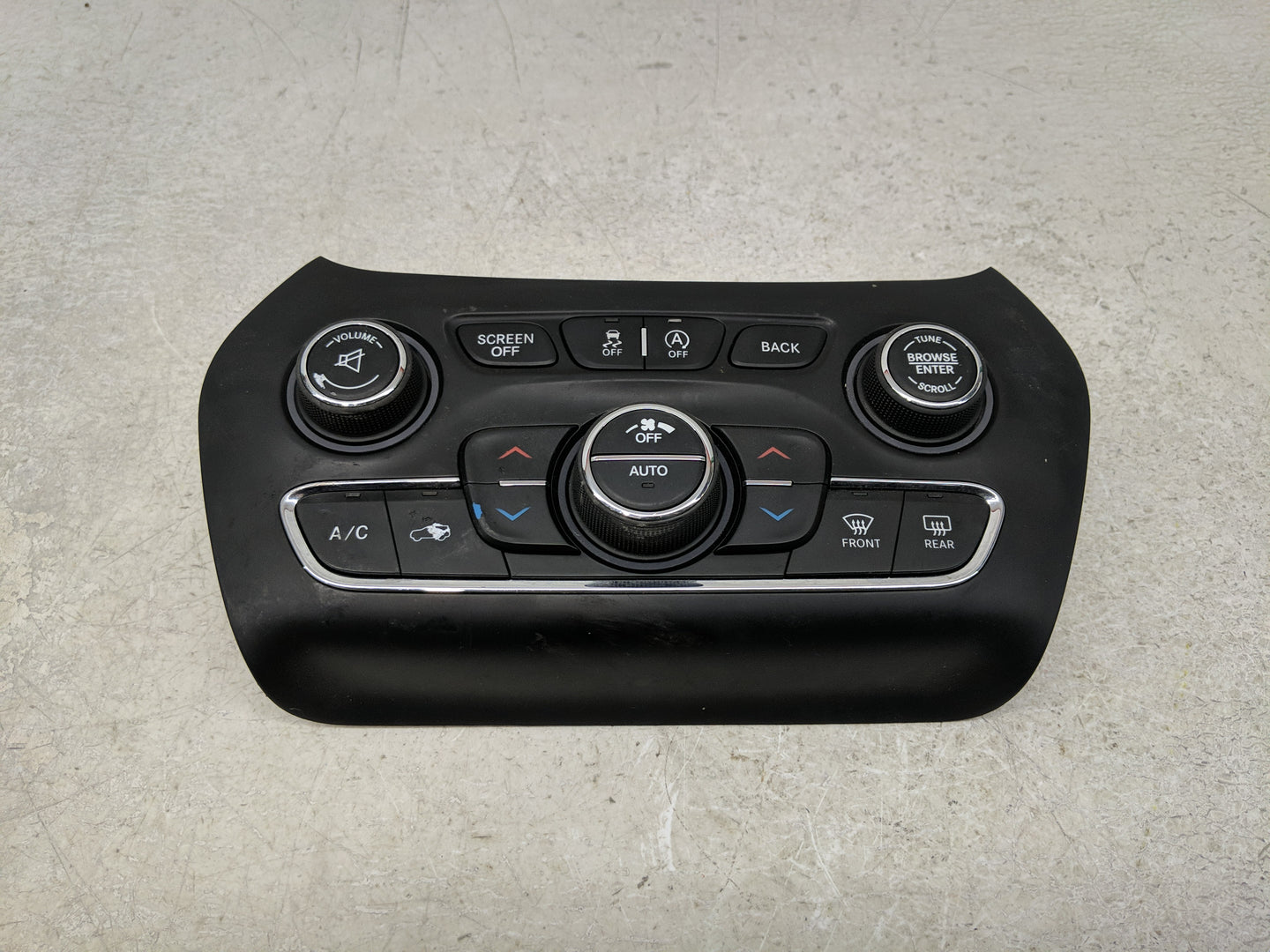 2015-2018 Jeep Cherokee Climate Control Module Temperature AC/Heater Replacement P/N:68249522AB Fits Fits 2015 2016 2017 201