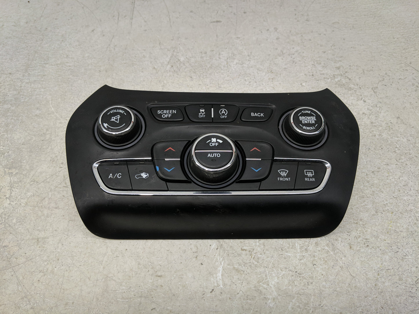 2015-2018 Jeep Cherokee Climate Control Module Temperature AC/Heater Replacement P/N:68249522AB Fits Fits 2015 2016 2017 201