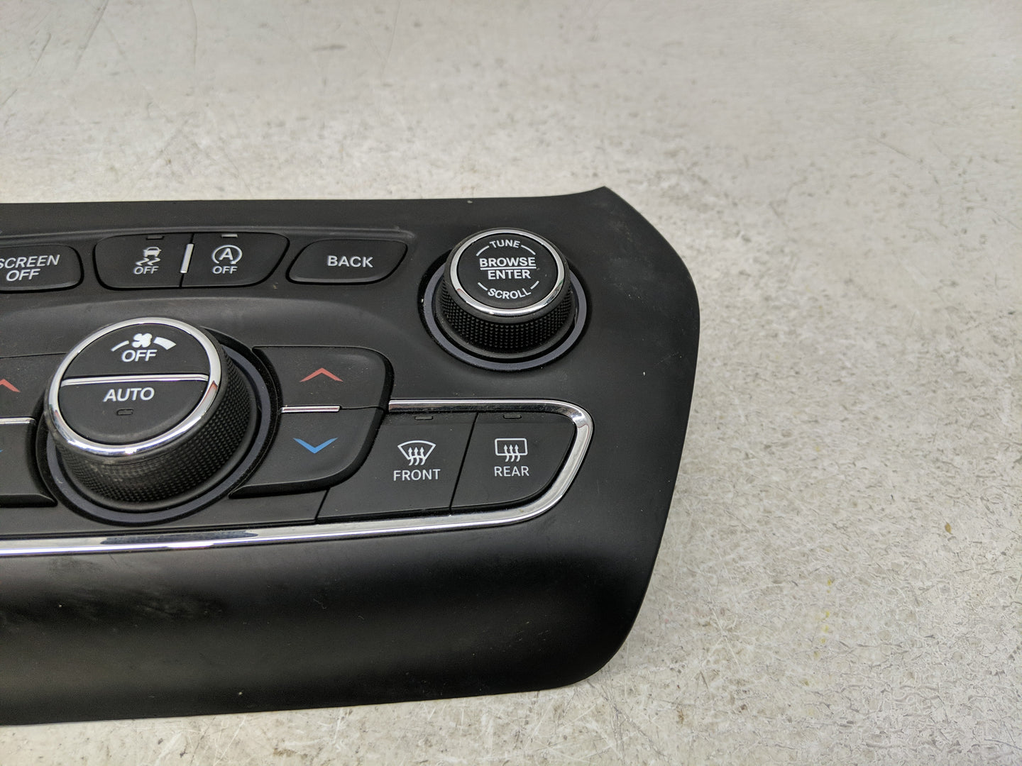 2015-2018 Jeep Cherokee Climate Control Module Temperature AC/Heater Replacement P/N:68249522AB Fits Fits 2015 2016 2017 201