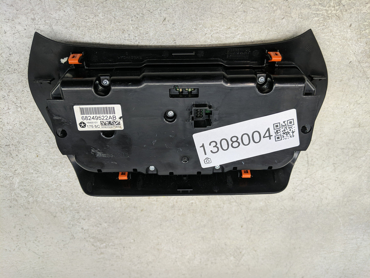 2015-2018 Jeep Cherokee Climate Control Module Temperature AC/Heater Replacement P/N:68249522AB Fits Fits 2015 2016 2017 201