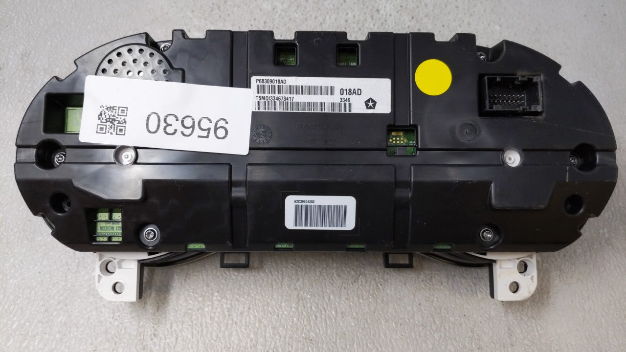 2017-2018 Jeep Cherokee Instrument Cluster Speedometer Gauges P/N:P68309018AD Fits Fits 2017 2018 OEM Used Auto Parts - Oemu