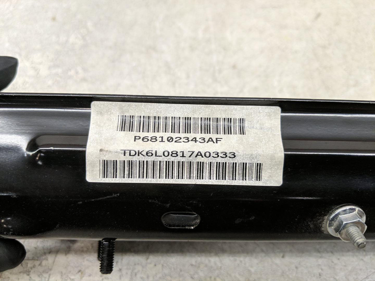 2014-2018 Jeep Cherokee Air Bag Driver Left Knee OEM P/N:68102343AF Fits Fits 2014 2015 2016 2017 2018 OEM Used Auto Parts -