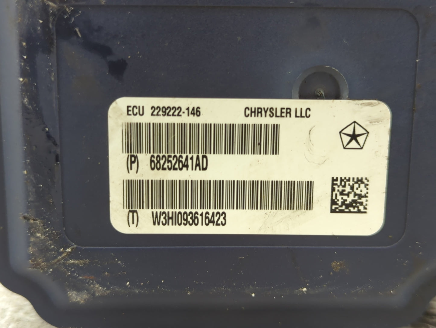 2017 Jeep Cherokee ABS Pump Control Module Replacement P/N:P68252641AD Fits OEM Used Auto Parts - Oemusedautoparts1.com
