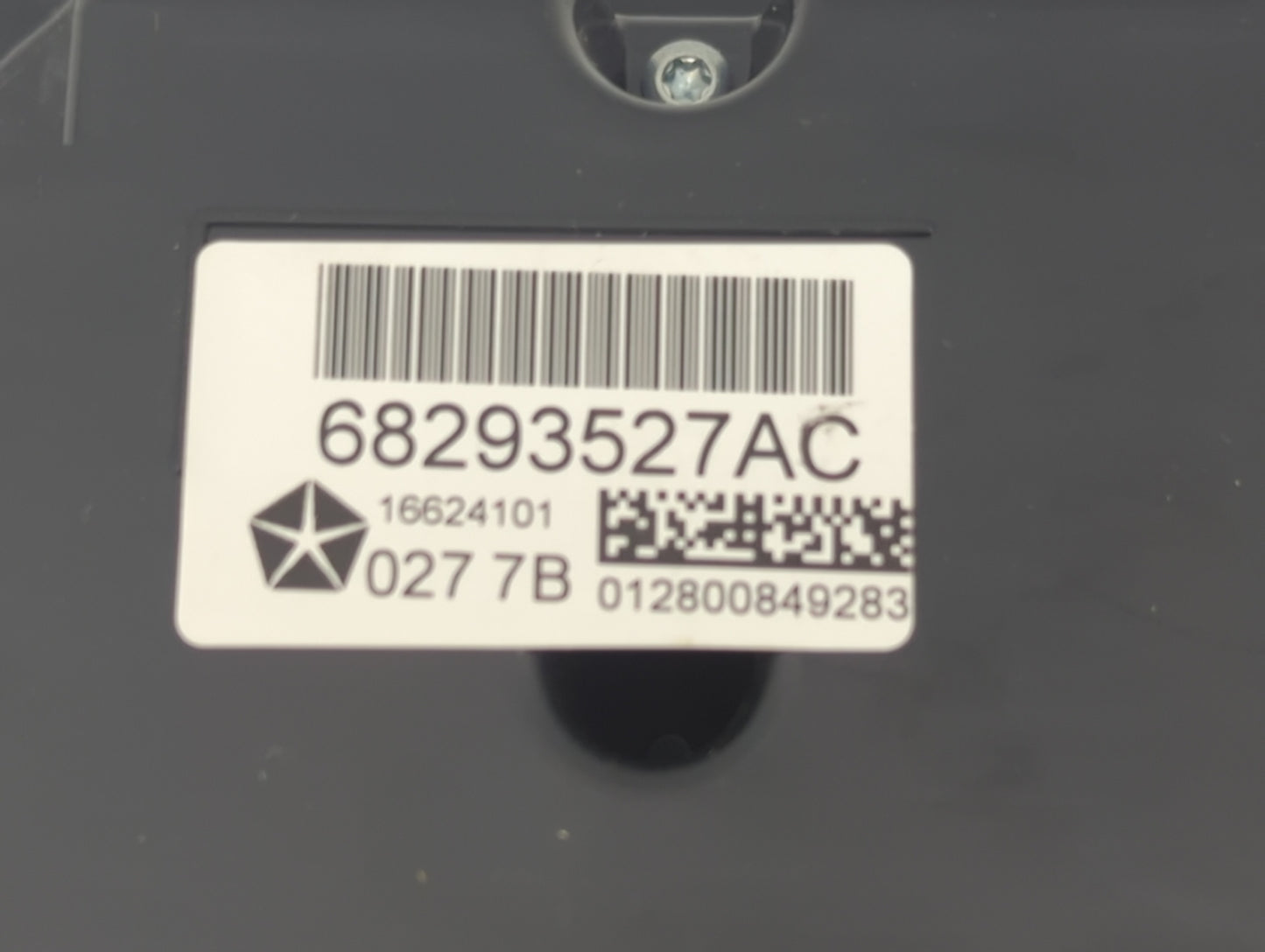 2015-2018 Jeep Cherokee Climate Control Module Temperature AC/Heater Replacement P/N:68293527AC Fits Fits 2015 2016 2017 201