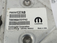 2016-2017 Jeep Cherokee PCM Engine Control Computer ECU ECM PCU OEM P/N:68316599AE 68259137AB Fits Fits 2016 2017 OEM Used A