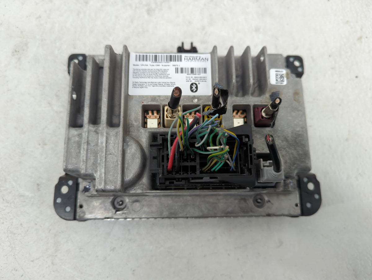 2017 Jeep Cherokee Information Radio Display Screen 1387242 - Oemusedautoparts1.com
