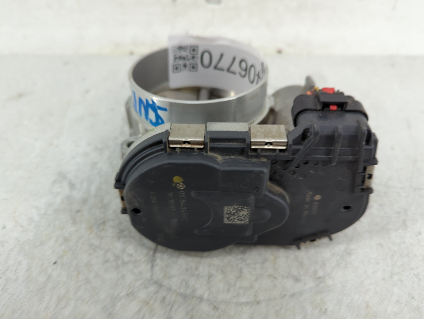 2014-2022 Jeep Cherokee Throttle Body P/N:05184349AC 0280750770 Fits OEM Used Auto Parts - Oemusedautoparts1.com