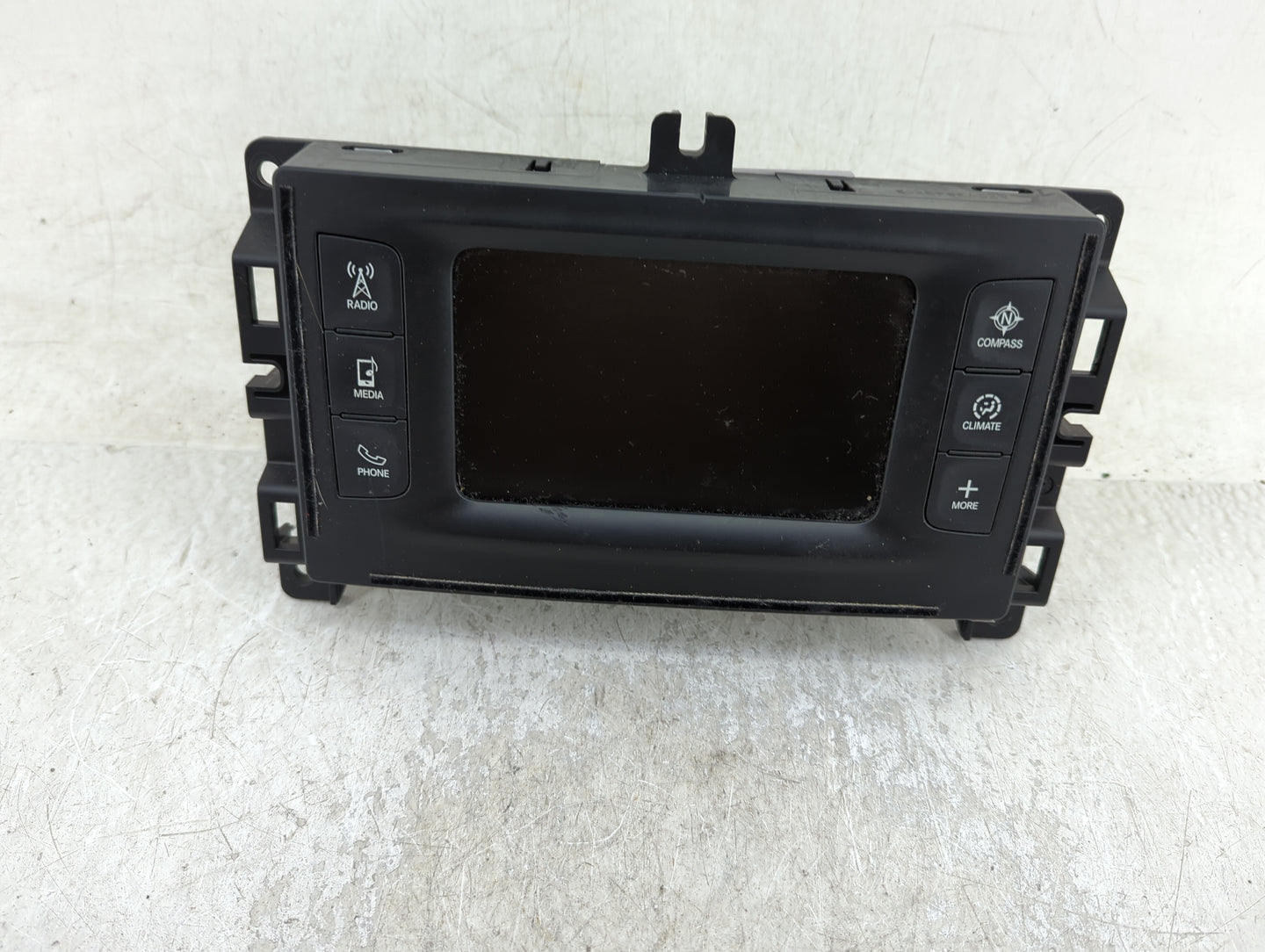 2017 Jeep Cherokee Radio AM FM Cd Player Receiver Replacement P/N:68292884AC Fits OEM Used Auto Parts - Oemusedautoparts1.co