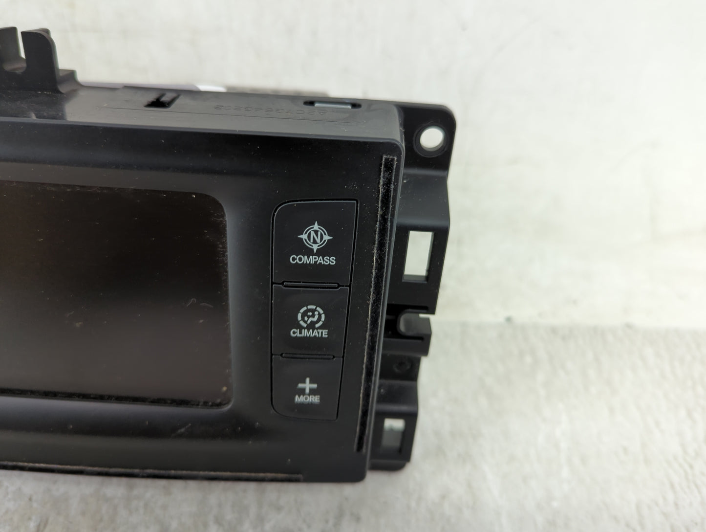2017 Jeep Cherokee Radio AM FM Cd Player Receiver Replacement P/N:68292884AC Fits OEM Used Auto Parts - Oemusedautoparts1.co