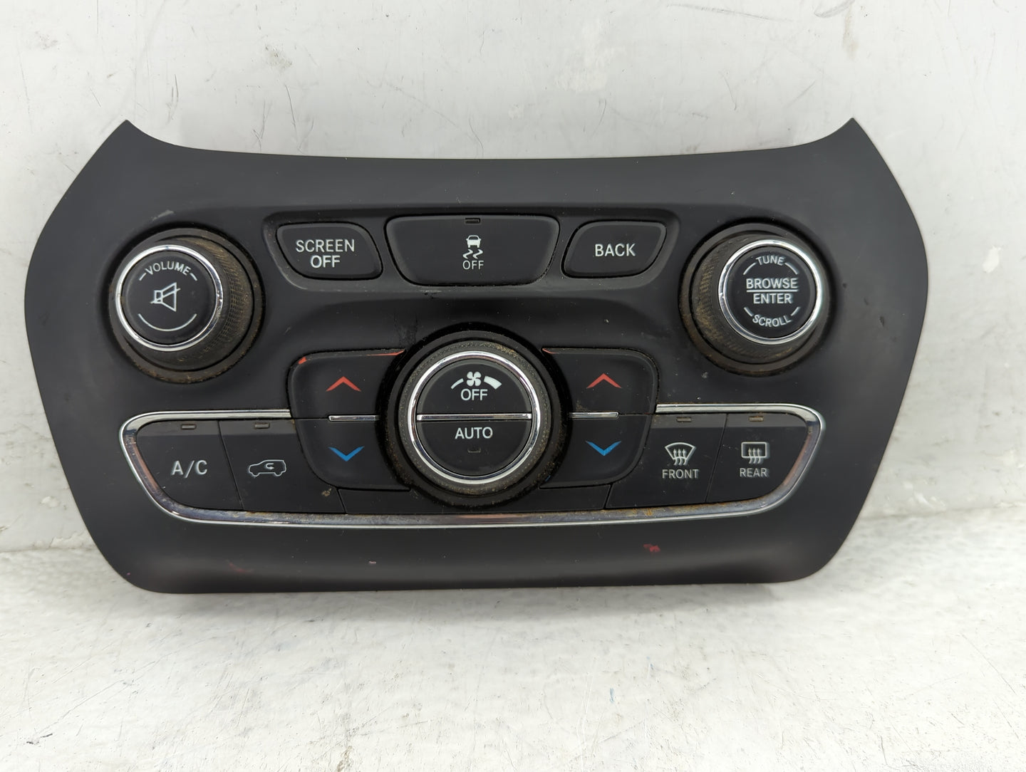 2015-2018 Jeep Cherokee Climate Control Module Temperature AC/Heater Replacement P/N:68293525AC 68293527AC Fits OEM Used Aut