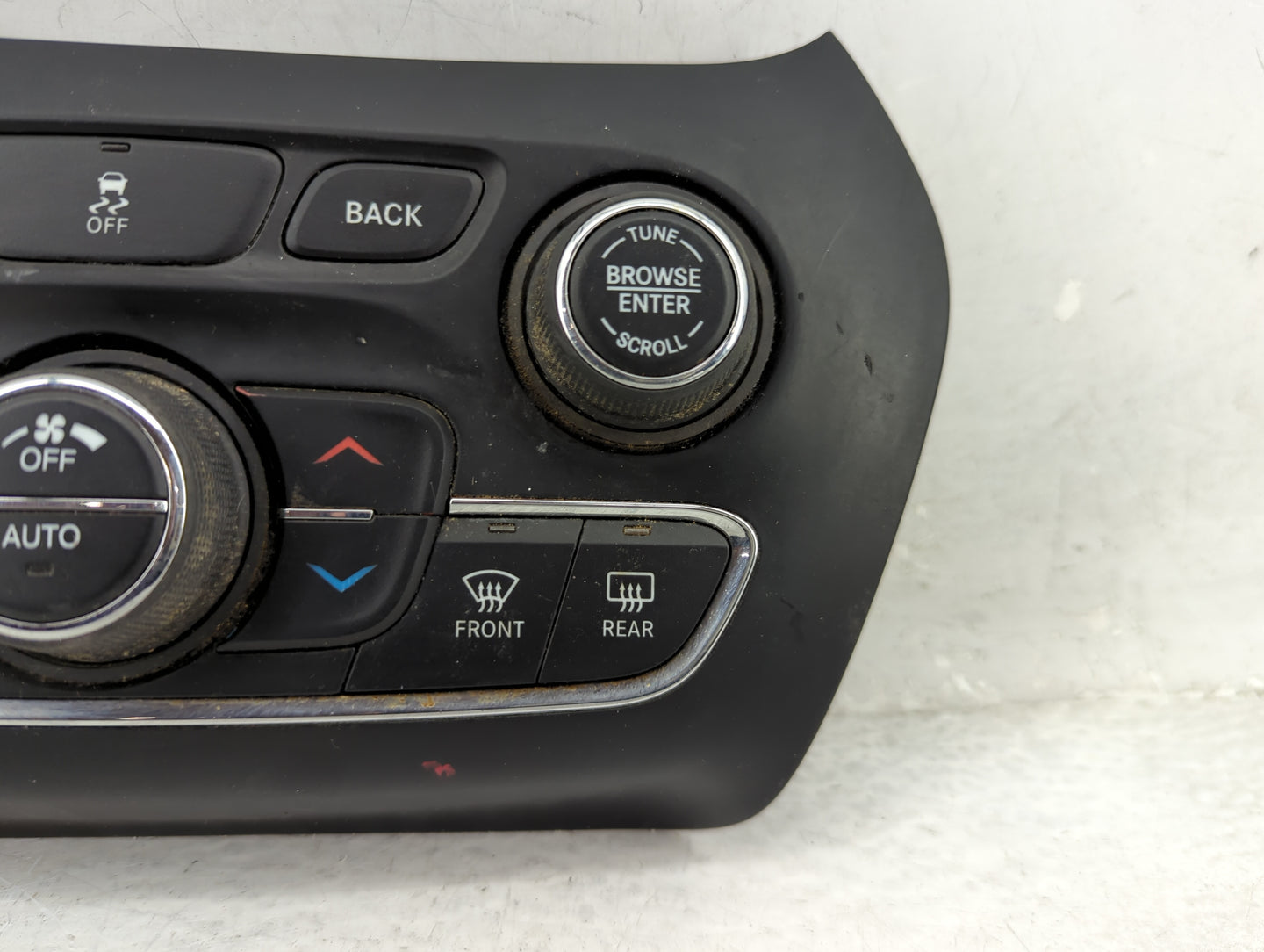 2015-2018 Jeep Cherokee Climate Control Module Temperature AC/Heater Replacement P/N:68293525AC 68293527AC Fits OEM Used Aut
