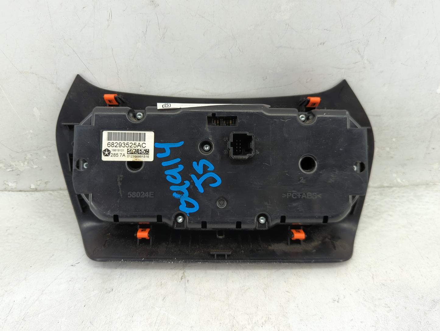 2015-2018 Jeep Cherokee Climate Control Module Temperature AC/Heater Replacement P/N:68293525AC 68293527AC Fits OEM Used Aut