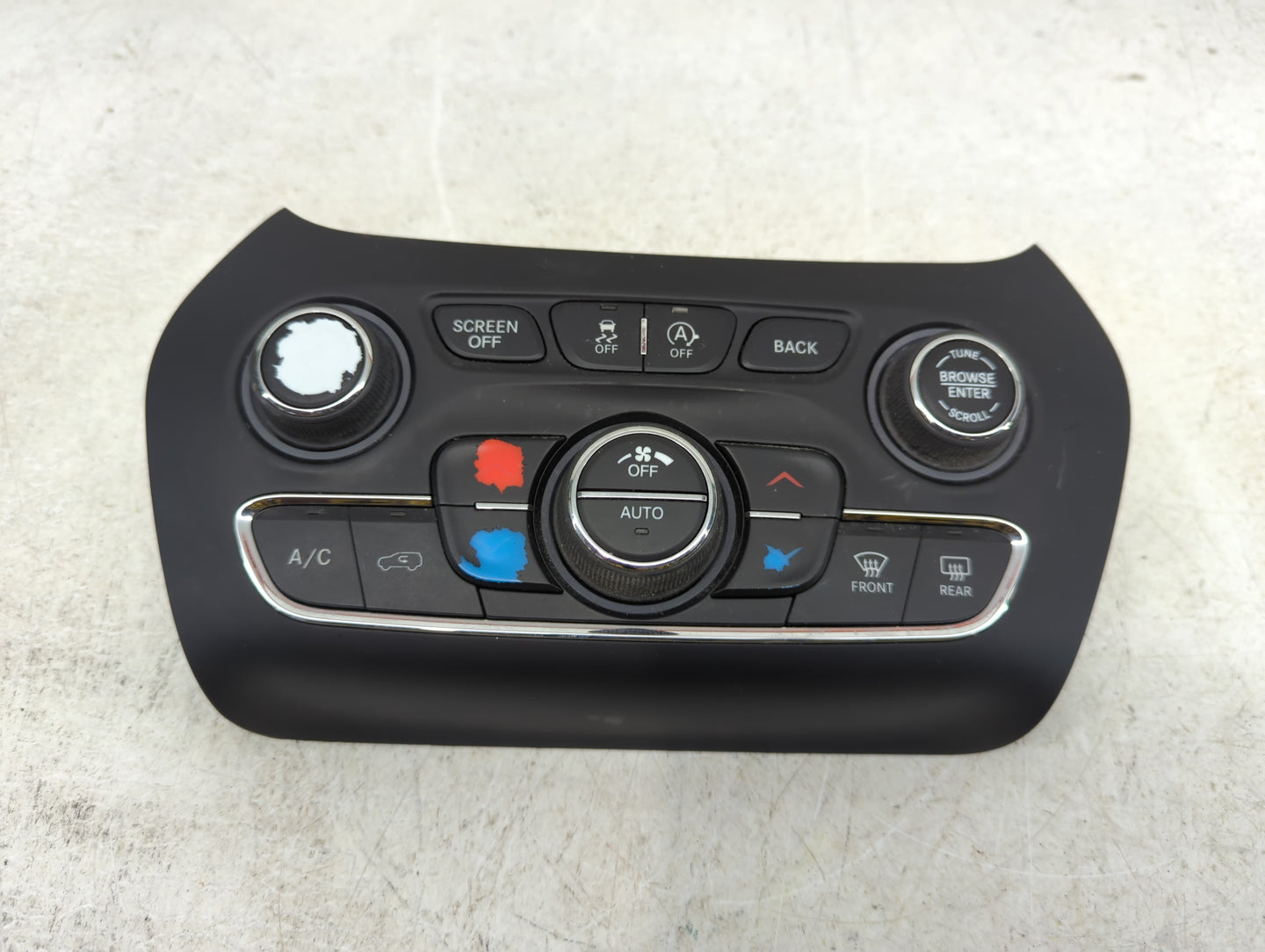 2015-2018 Jeep Cherokee Climate Control Module Temperature AC/Heater Replacement P/N:68293527AC Fits Fits 2015 2016 2017 201