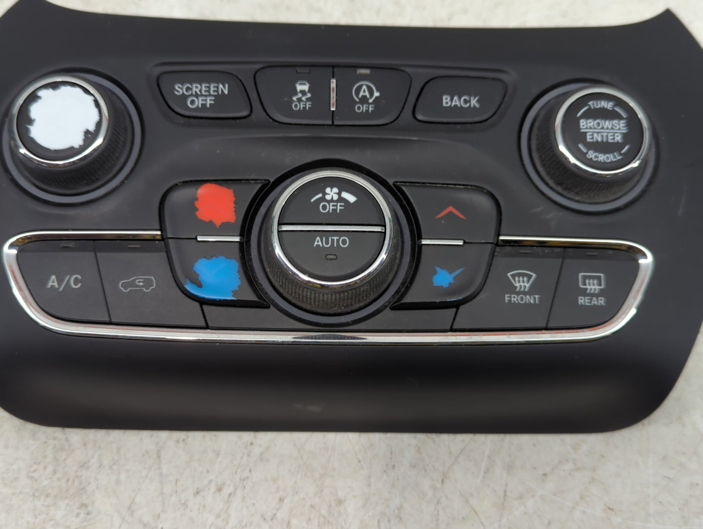 2015-2018 Jeep Cherokee Climate Control Module Temperature AC/Heater Replacement P/N:68293527AC Fits Fits 2015 2016 2017 201