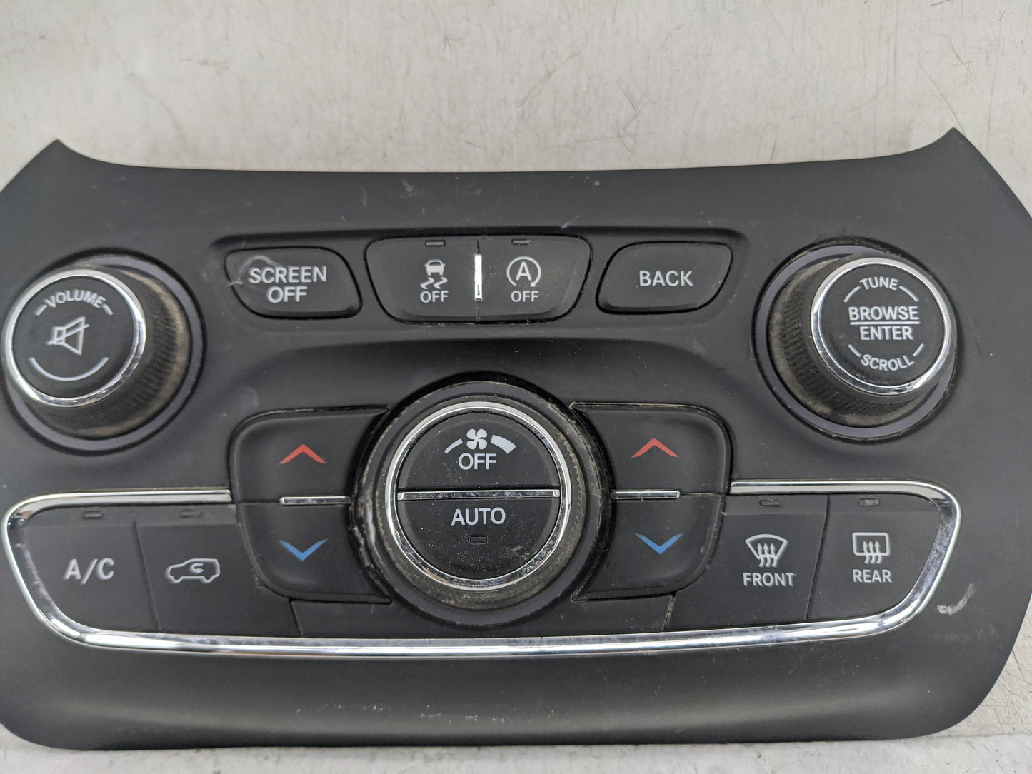 2015-2018 Jeep Cherokee Climate Control Module Temperature AC/Heater Replacement P/N:68293527AC Fits Fits 2015 2016 2017 201