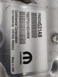 2016-2017 Jeep Cherokee PCM Engine Control Computer ECU ECM PCU OEM P/N:P68258531AB Fits Fits 2016 2017 OEM Used Auto Parts 