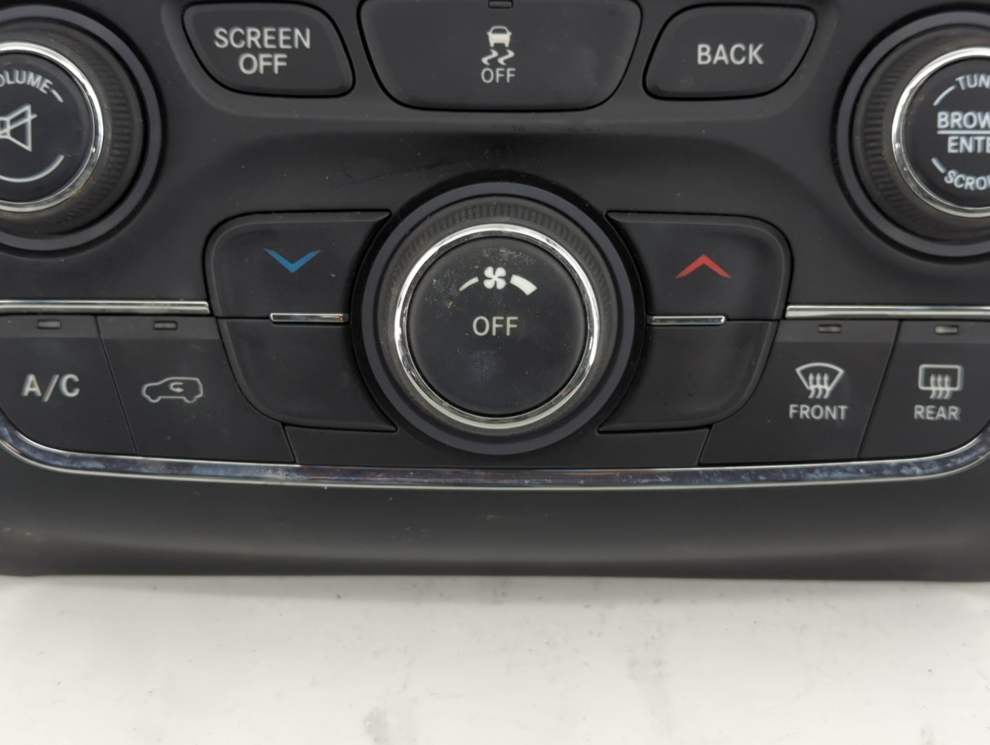 2015-2018 Jeep Cherokee Climate Control Module Temperature AC/Heater Replacement P/N:68293521AC Fits Fits 2015 2016 2017 201