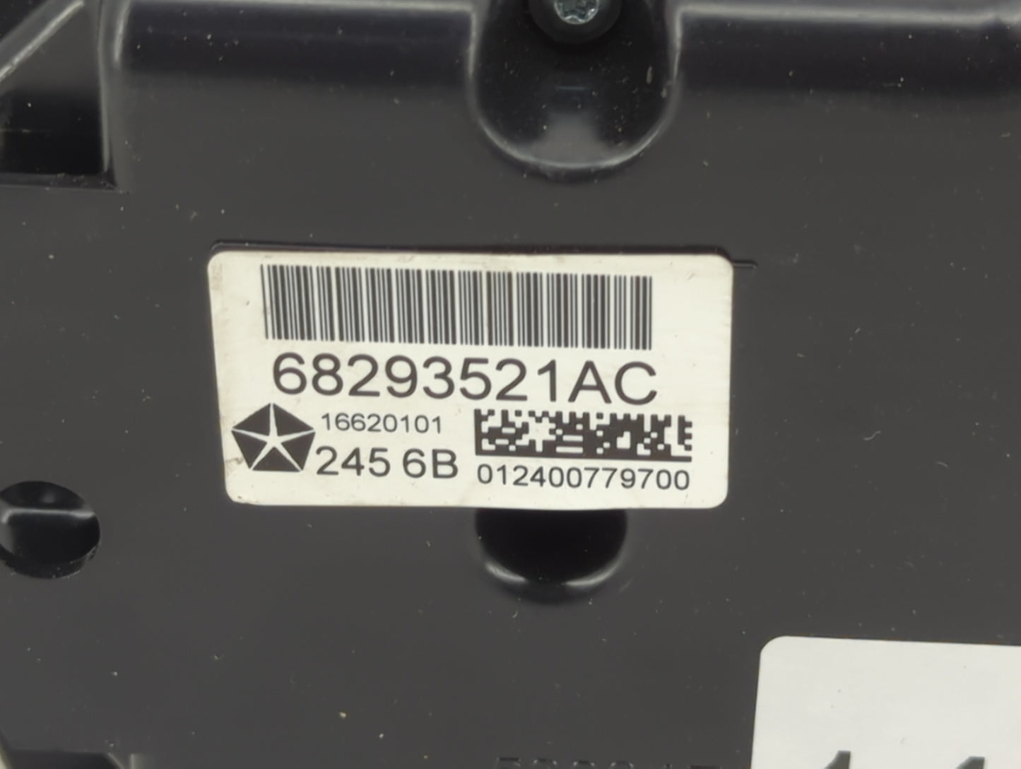2015-2018 Jeep Cherokee Climate Control Module Temperature AC/Heater Replacement P/N:68293521AC Fits Fits 2015 2016 2017 201