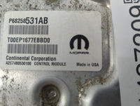 2016-2017 Jeep Cherokee PCM Engine Control Computer ECU ECM PCU OEM P/N:P68258531AB T00EP1677EBBD0 Fits Fits 2016 2017 OEM U
