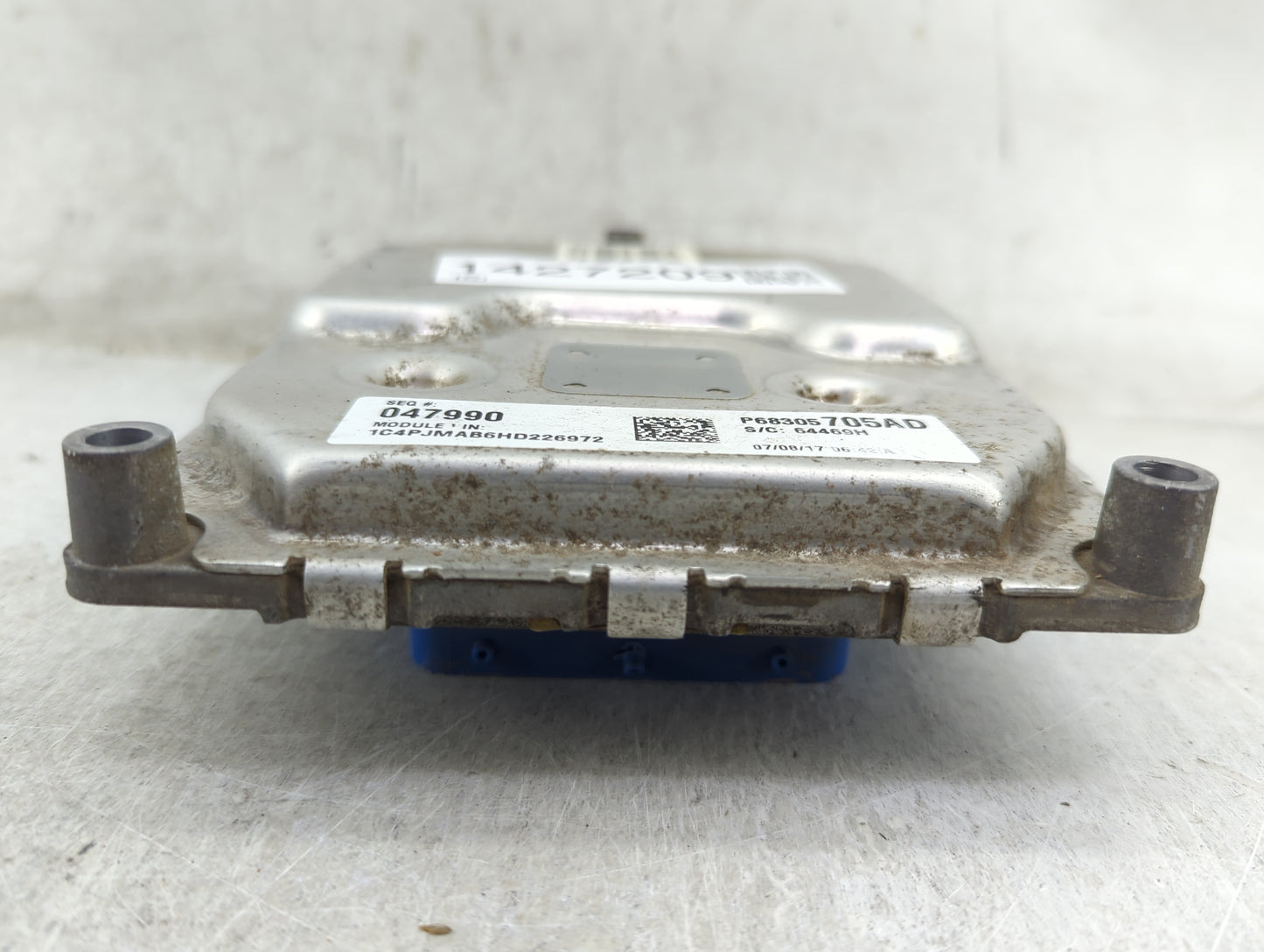 2016-2017 Jeep Cherokee PCM Engine Control Computer ECU ECM PCU OEM P/N:P68258531AB T00EP1677EBBD0 Fits Fits 2016 2017 OEM U